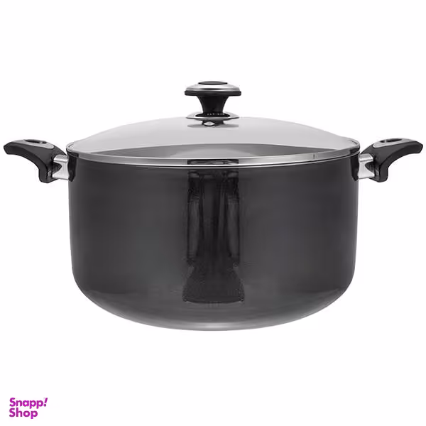 قابلمه گرانیتا زرساب با در شیشه ای مدل GT-428 سایز 28