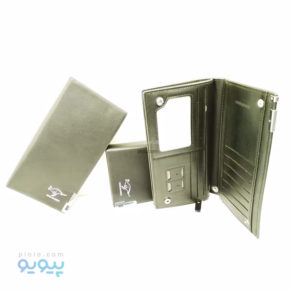 کیف پول پشت زیپ جلو مدارکی اعلا کد 1155