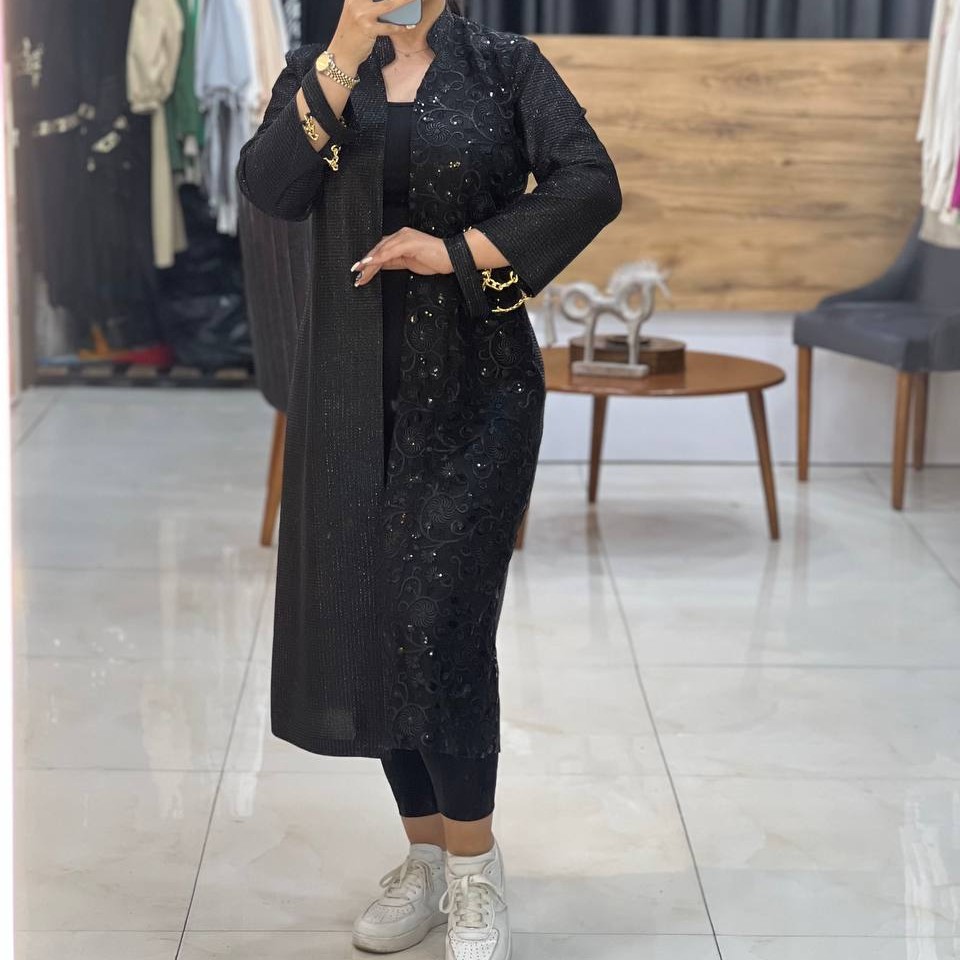 مانتو مجلسی مزونی مدل مونا