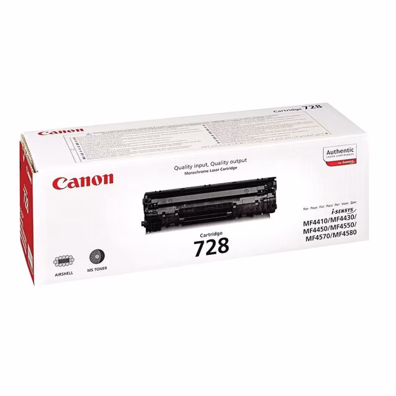 کارتریج تونر مشکی کانن مدل 728 canon
