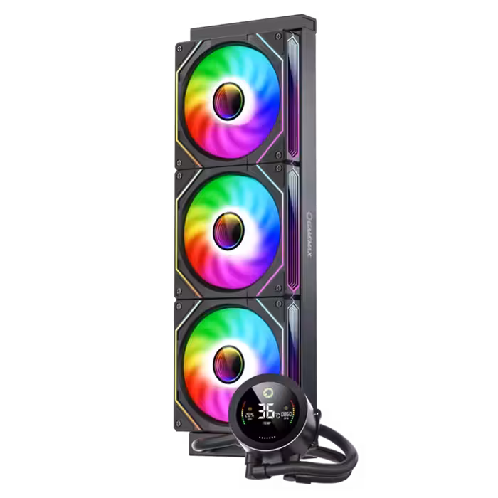 خنک کننده مایع پردازنده گیم مکس GameMax IceBurg 360 Digital Black | فروشگاه تکاف
