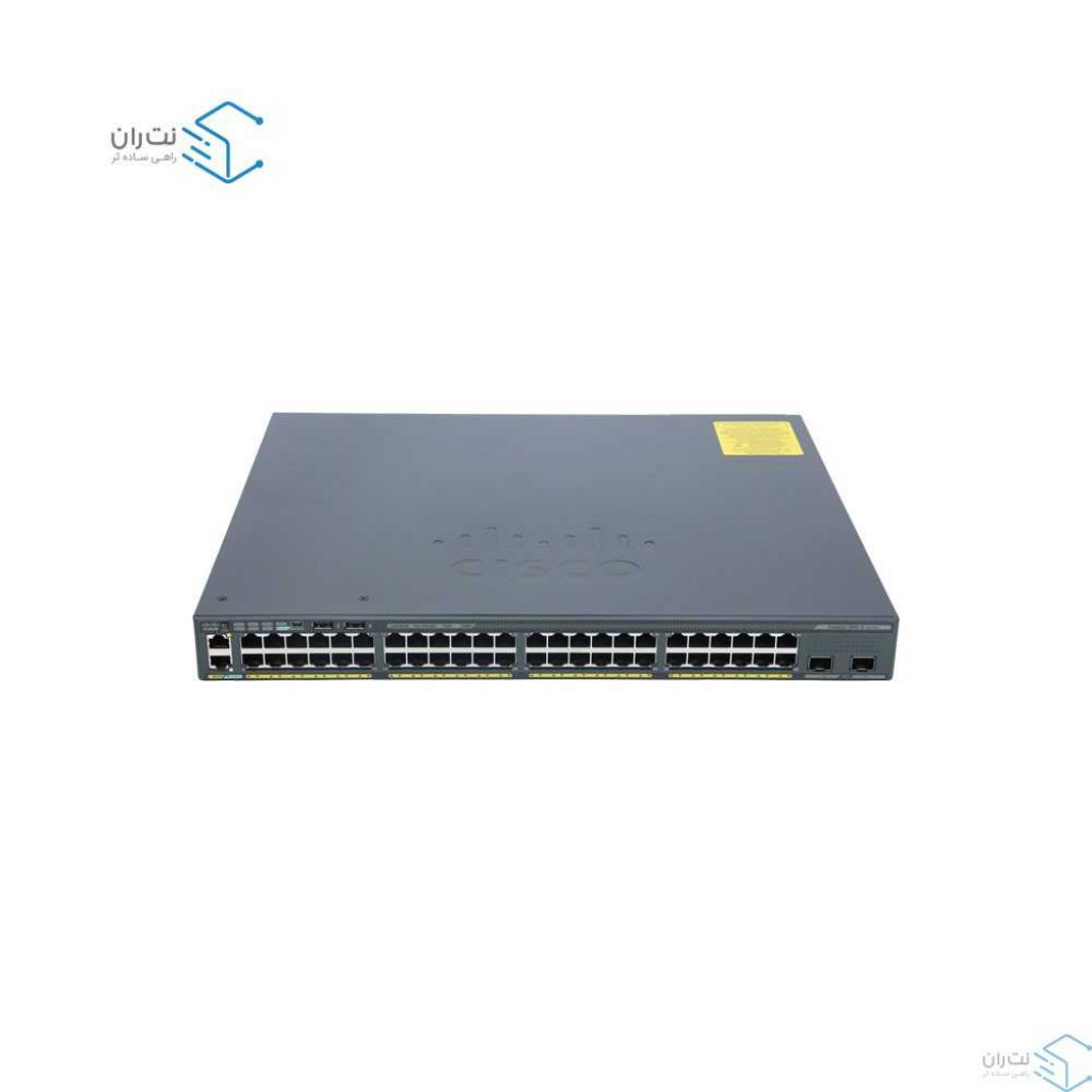 قیمت و خرید سوییچ شبکه 48 پورت سیسکو مدل WS-C2960X-48LPS-L | نت ران