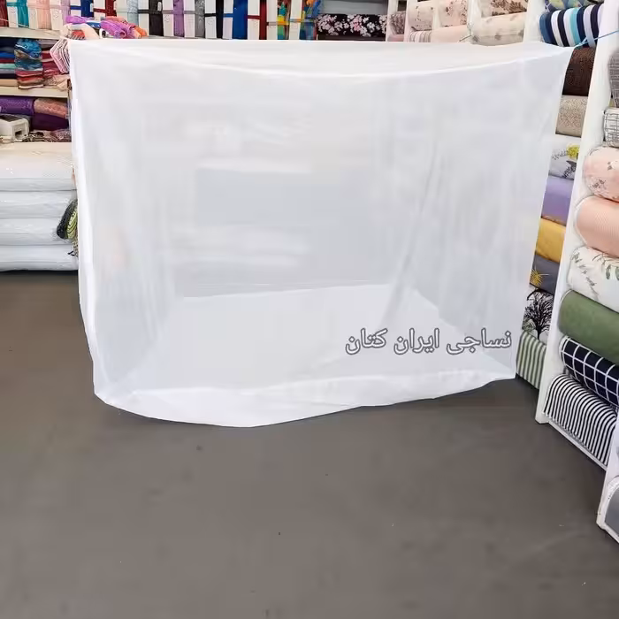 پشه بند سنتی حریر و کفی دار با ابعاد 1.5 در 2 متر