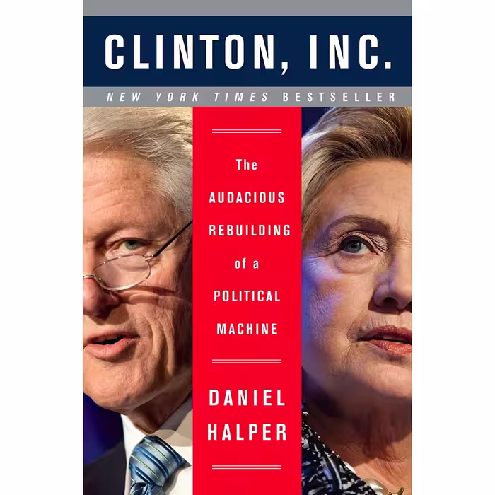 کتاب زبان اصلی Clinton Inc اثر Daniel Halper انتشارات Broadside Books