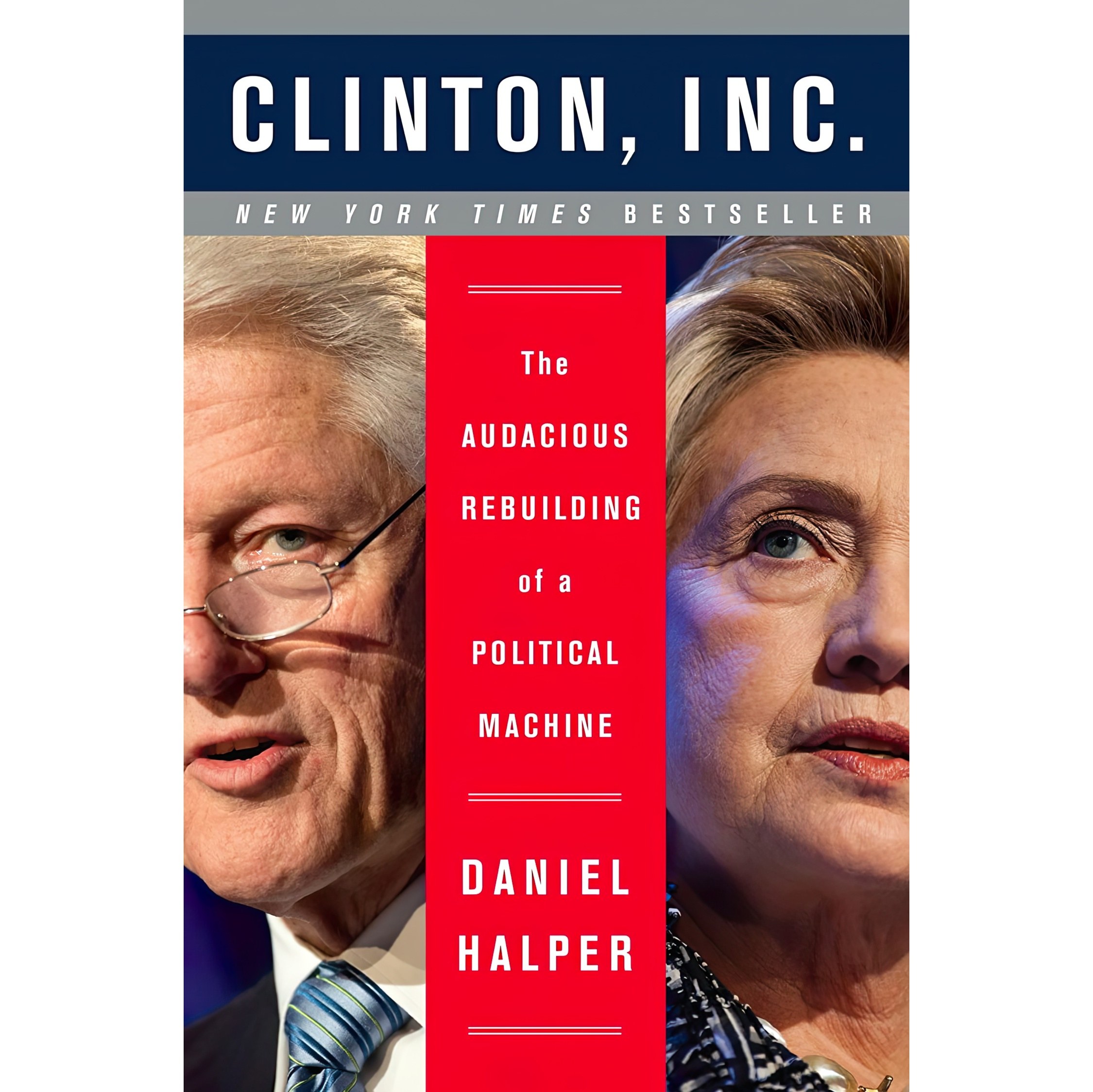 کتاب زبان اصلی Clinton Inc اثر Daniel Halper انتشارات Broadside Books