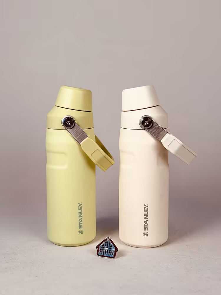 بطری استنلی مدل ICEFLOW دسته دار 355 میل