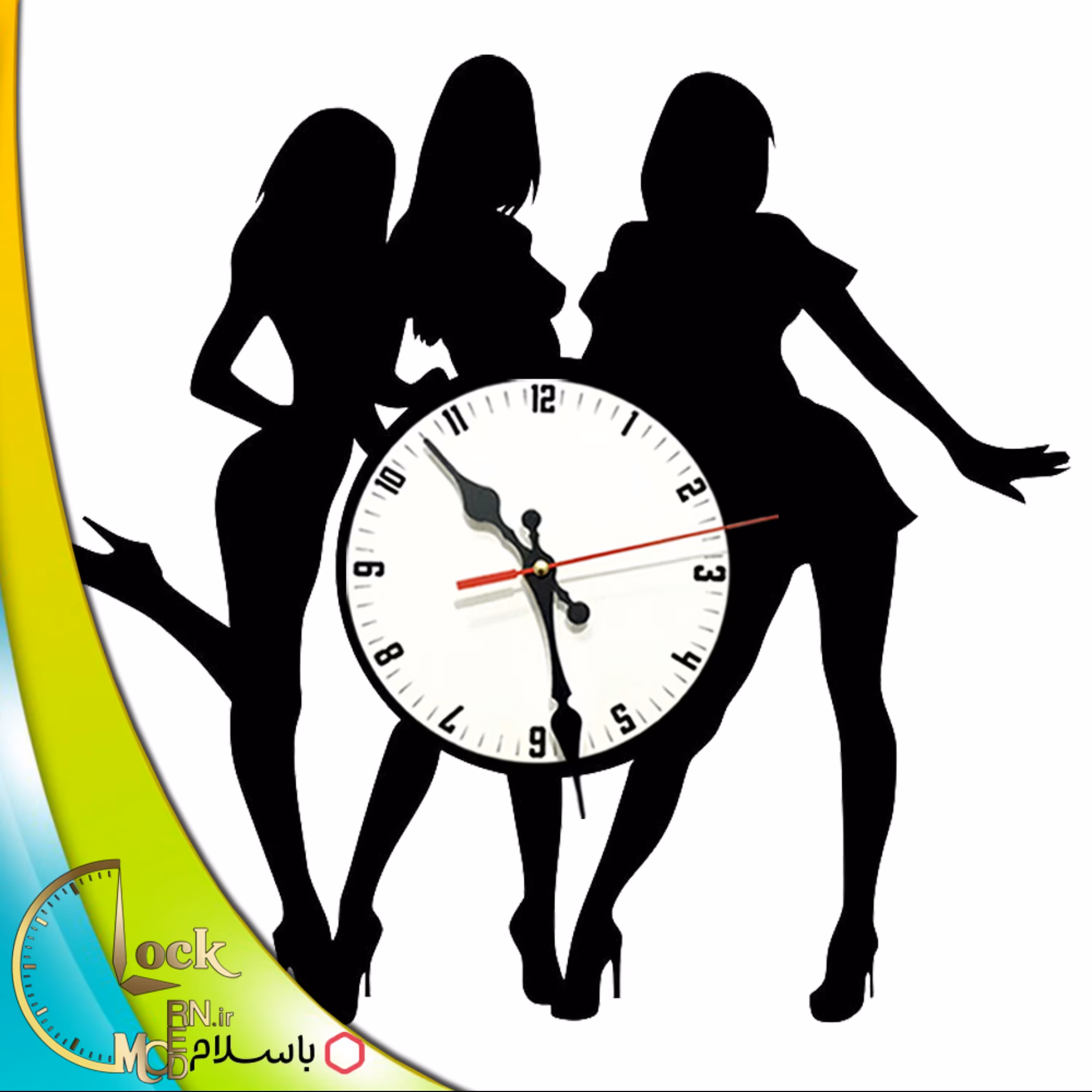 ساعت دیواری طرح دنسر کد 363