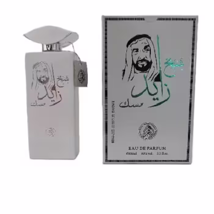 ادو پرفیوم مردانه الفخر مدل شیخ زاید مسک حجم 100 میل