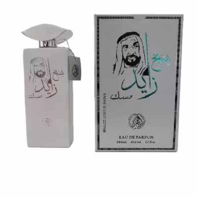ادو پرفیوم مردانه الفخر مدل شیخ زاید مسک حجم 100 میل