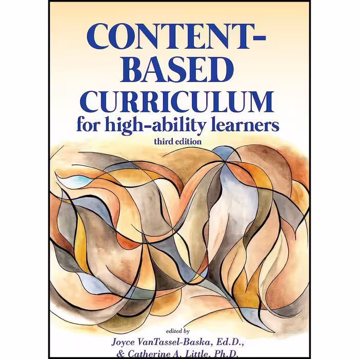 کتاب زبان اصلی ContentBased Curriculum for HighAbility Learners