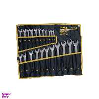 آچار یکسر تخت و یکسر رینگی تاپکس مدل YP-8-32MM مجموعه 22 عددی