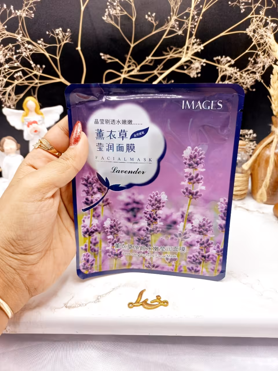 ماسک ورقه ای مرطوب کننده اسطوخودوس برند ایمیجز IMAGES کد XXM0846