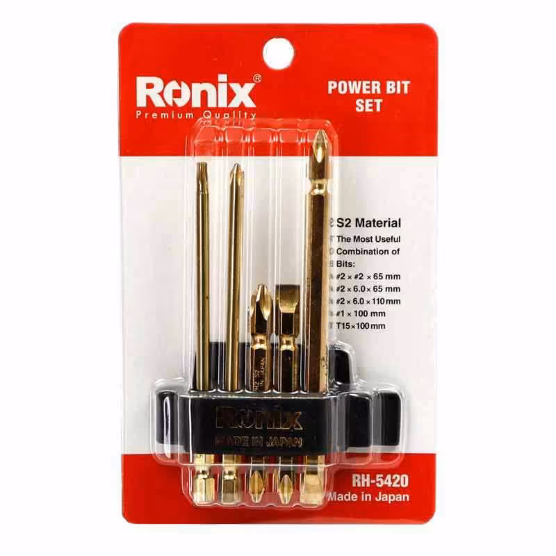 ست 5 عددی  سرپیچ گوشتی ژاپنی RH-5420 رونیکس

