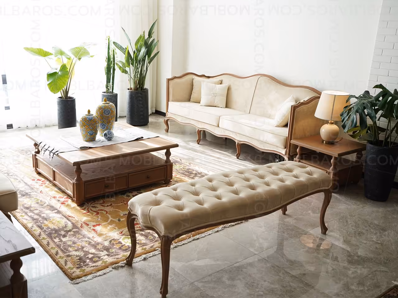 نیم ست مبلمان گندم