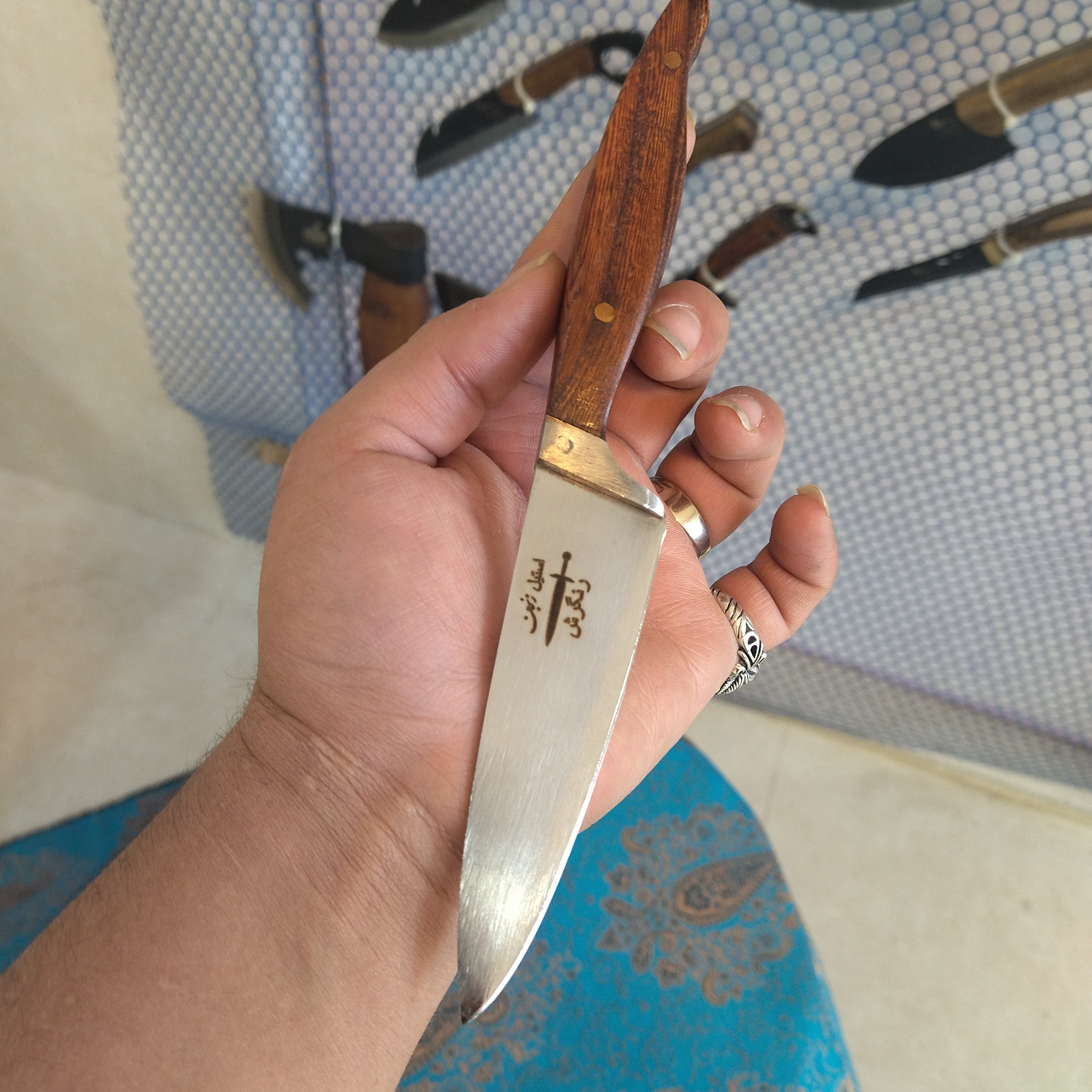 چاقو دم دستی استیل زنجان