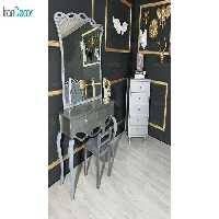 ست میز آرایش و دراور ام دی اف تالیا مدل آیسو