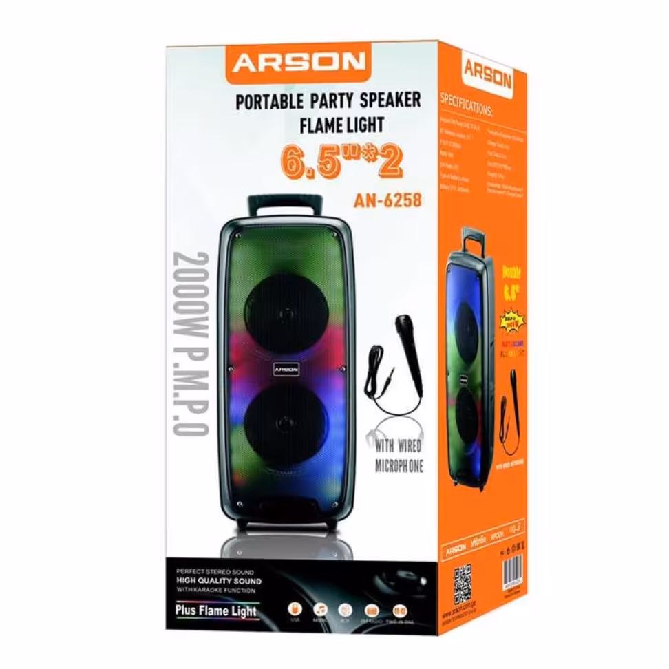 اسپیکربلوتوثی قابل حمل آرسون مدلAN6258