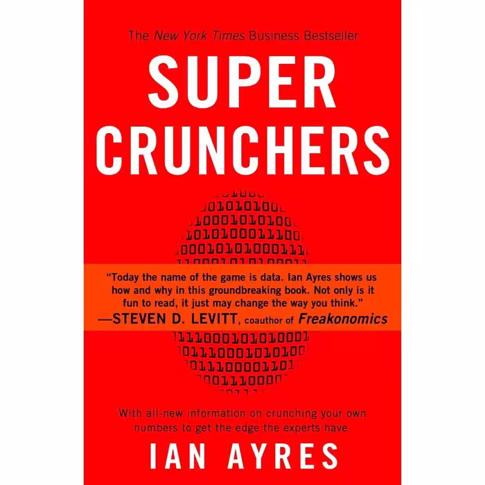 کتاب زبان اصلی Super Crunchers اثر Ian Ayres انتشارات Bantam