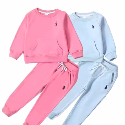 ست هودی شلوار بچگانه طرح پولو