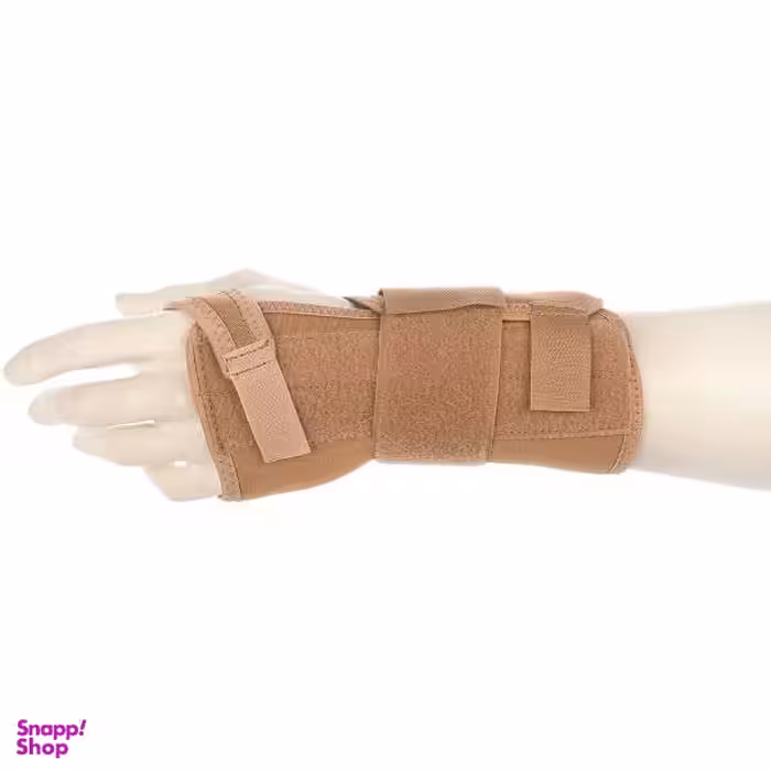 مچ بند طبی دست چپ پاک سمن (Pak Saman) مدل Neoprene CTS With Hard bar سایز بزرگ