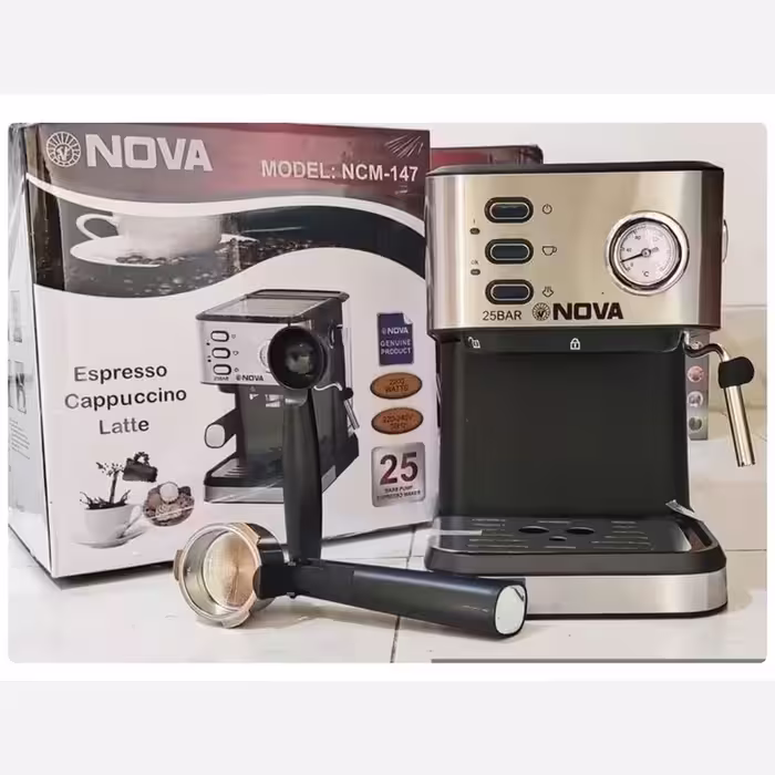 اسپرسو ساز نوا مدل 25 بار2200 وات مدل NCM-147