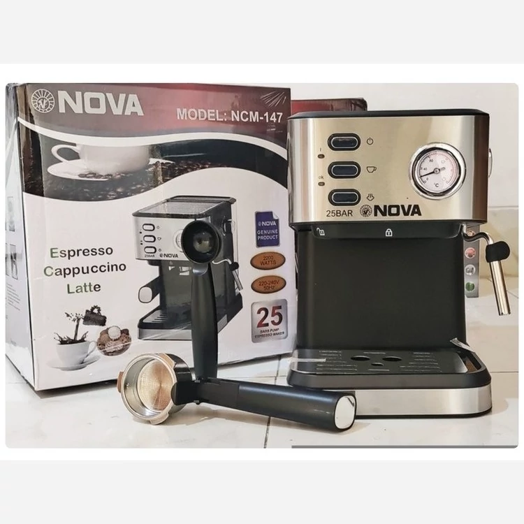 اسپرسو ساز نوا مدل 25 بار2200 وات مدل NCM-147