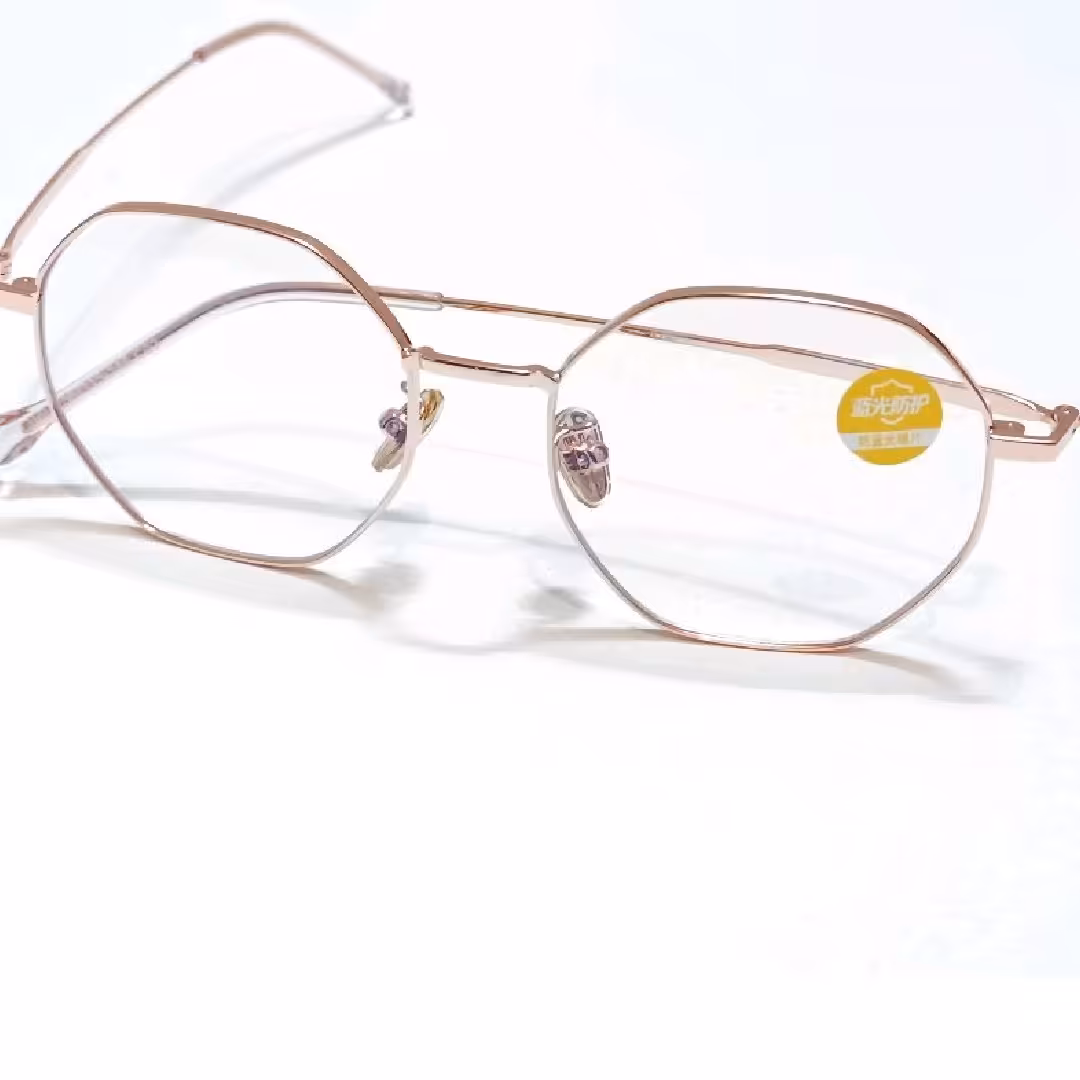 عینک طبی با عدسی بدون نمره بلوکات با قابلیت تعویض عدسی های طبی