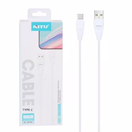 کابل تبدیل USB به USB-C نیتو مدل UC041 طول 1 متر