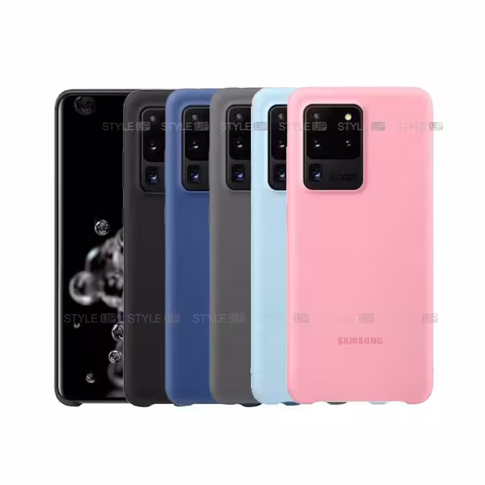 کاور سیلیکونی سامسونگ Silicone Cover Galaxy S20 Ultra / 5G