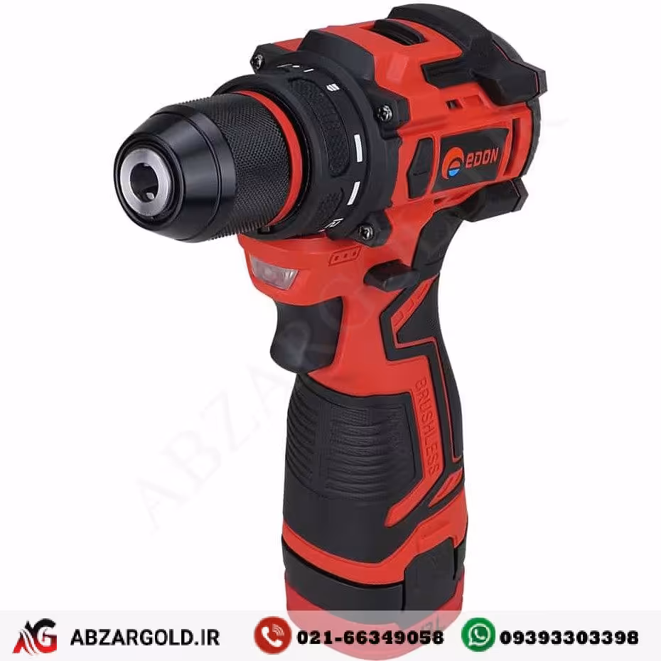 دریل پیچ گوشتی شارژی براشلس سه نظام فلزی 18 ولت ادون AD_18BL