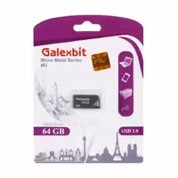 فلش مموری مدل GalexBit Metal M3 32GB