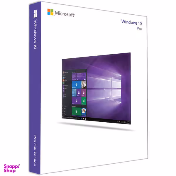 نرم افزار مایکروسافت ویندوز 10 نسخه پرو - لایسنس OEM