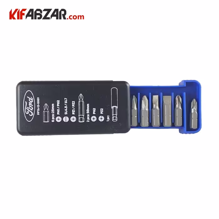 ست سری پیچگوشتی 9 عددی وی تولز مدل FORD VT9