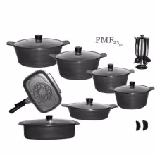 سرویس قابلمه چدن 23 پارچه PMF