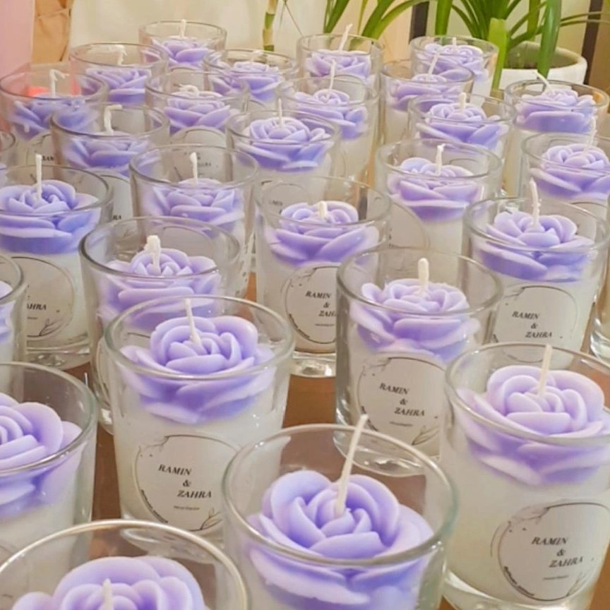 گیفت عروسی(شمع شات معطر)