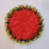 اسکاچ برای شستن لیوان قرمز رنگ