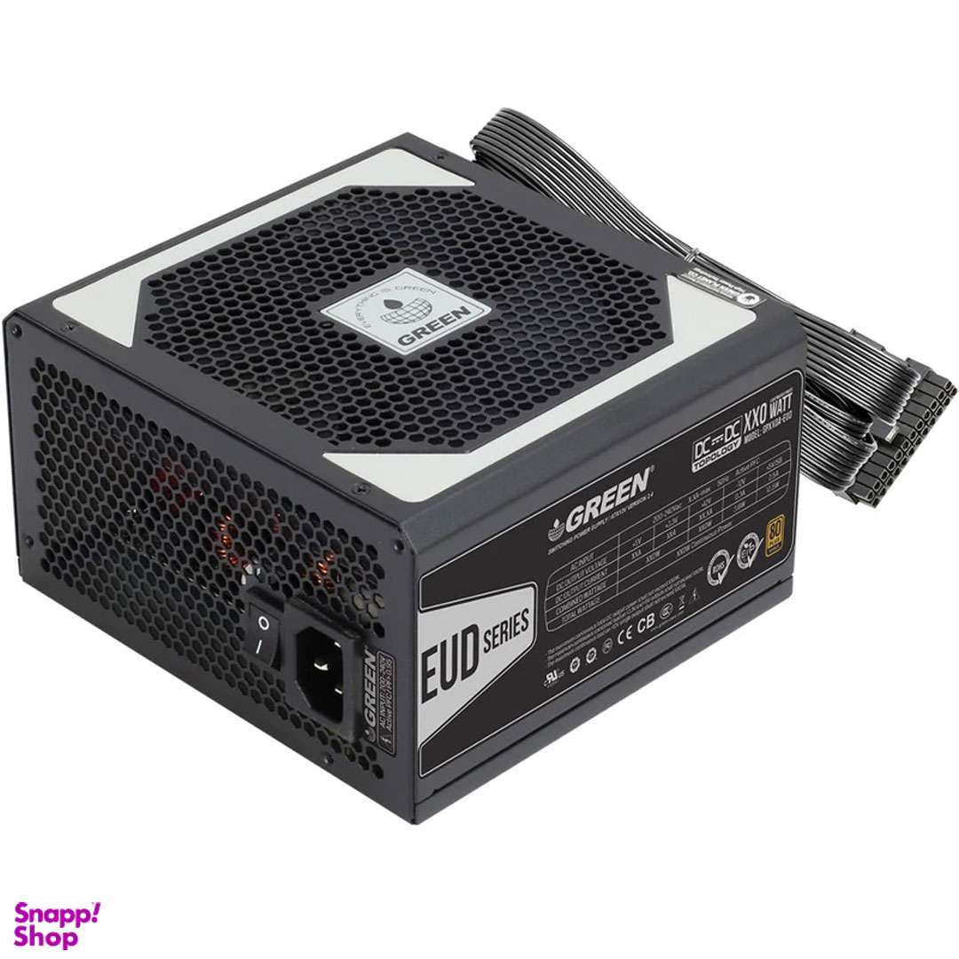 منبع تغذیه کامپیوتر گرین مدل GP480A-EUD