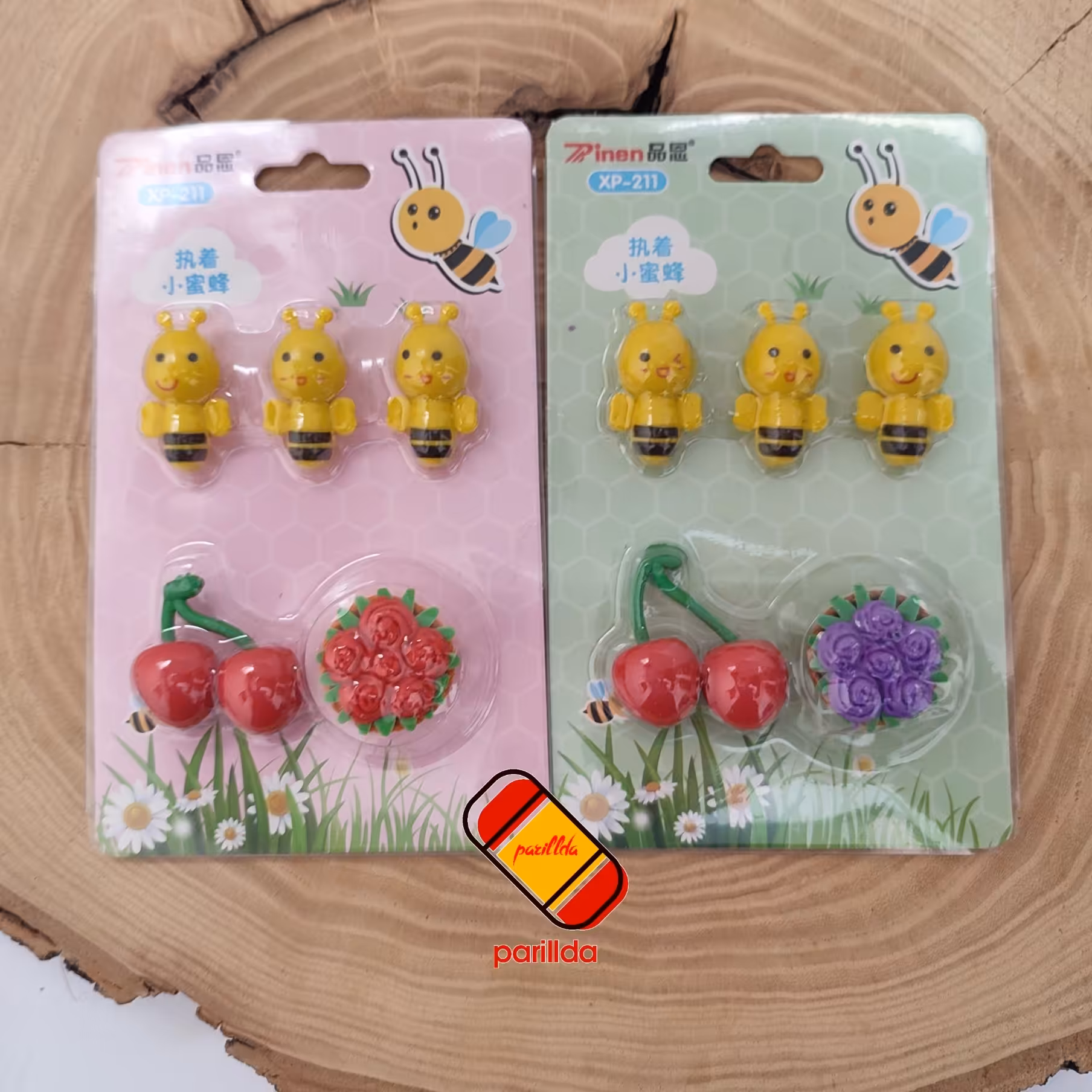 پاکن فانتزی پک زنبور بامزه هر پک شامل 5 عدد پاکن مناسب برای هدیه و کلکسیون