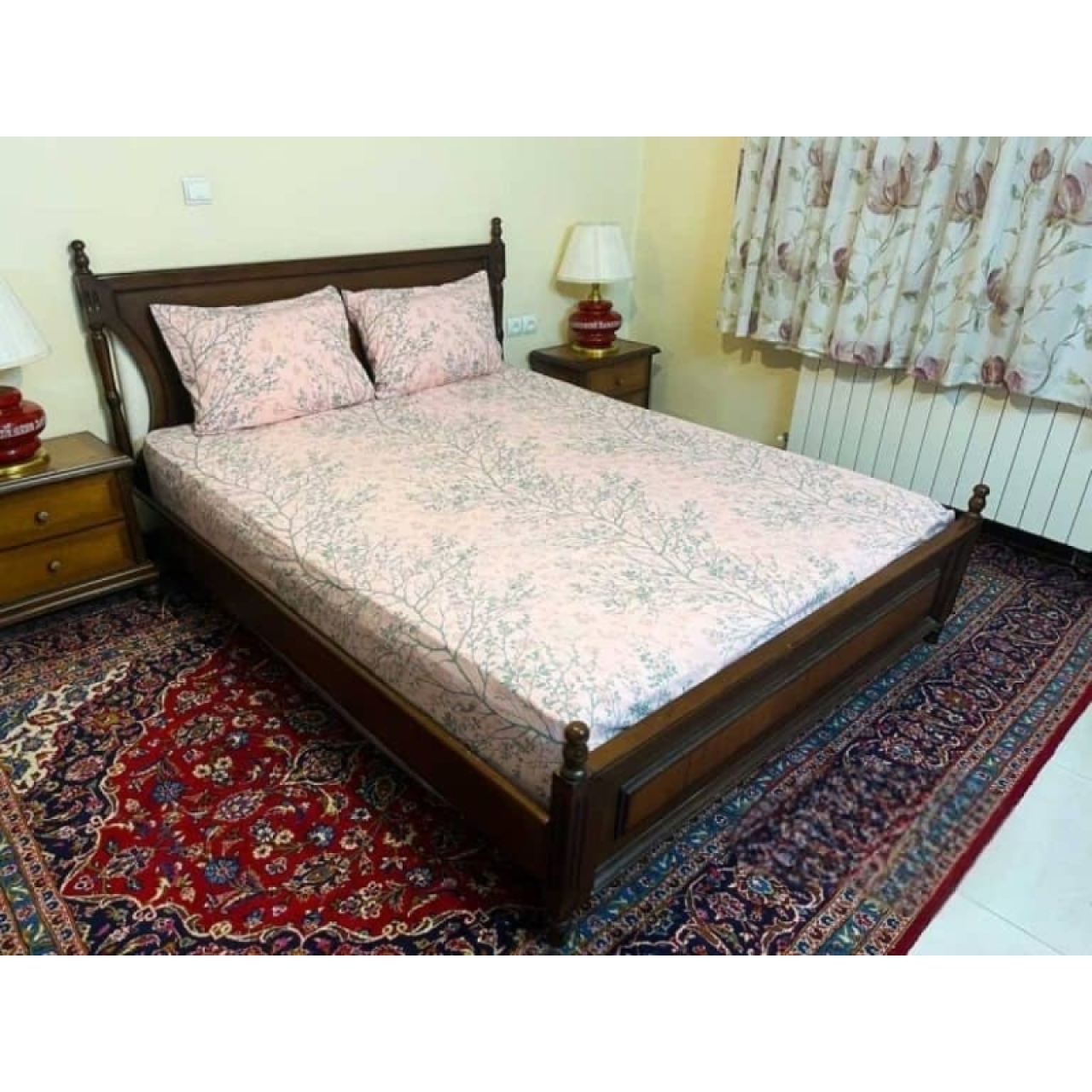 روتختی کشدار ترک دونفره طرح سروناز 160*200 سانتیمتر