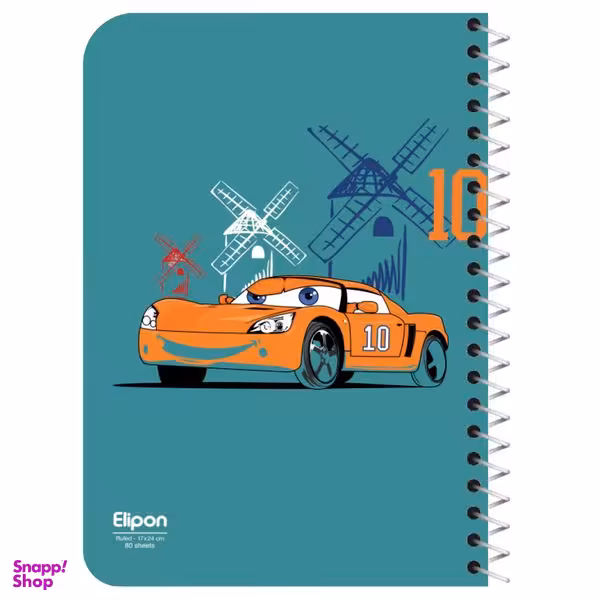 دفتر مشق 80 برگ الیپون کد 2361261