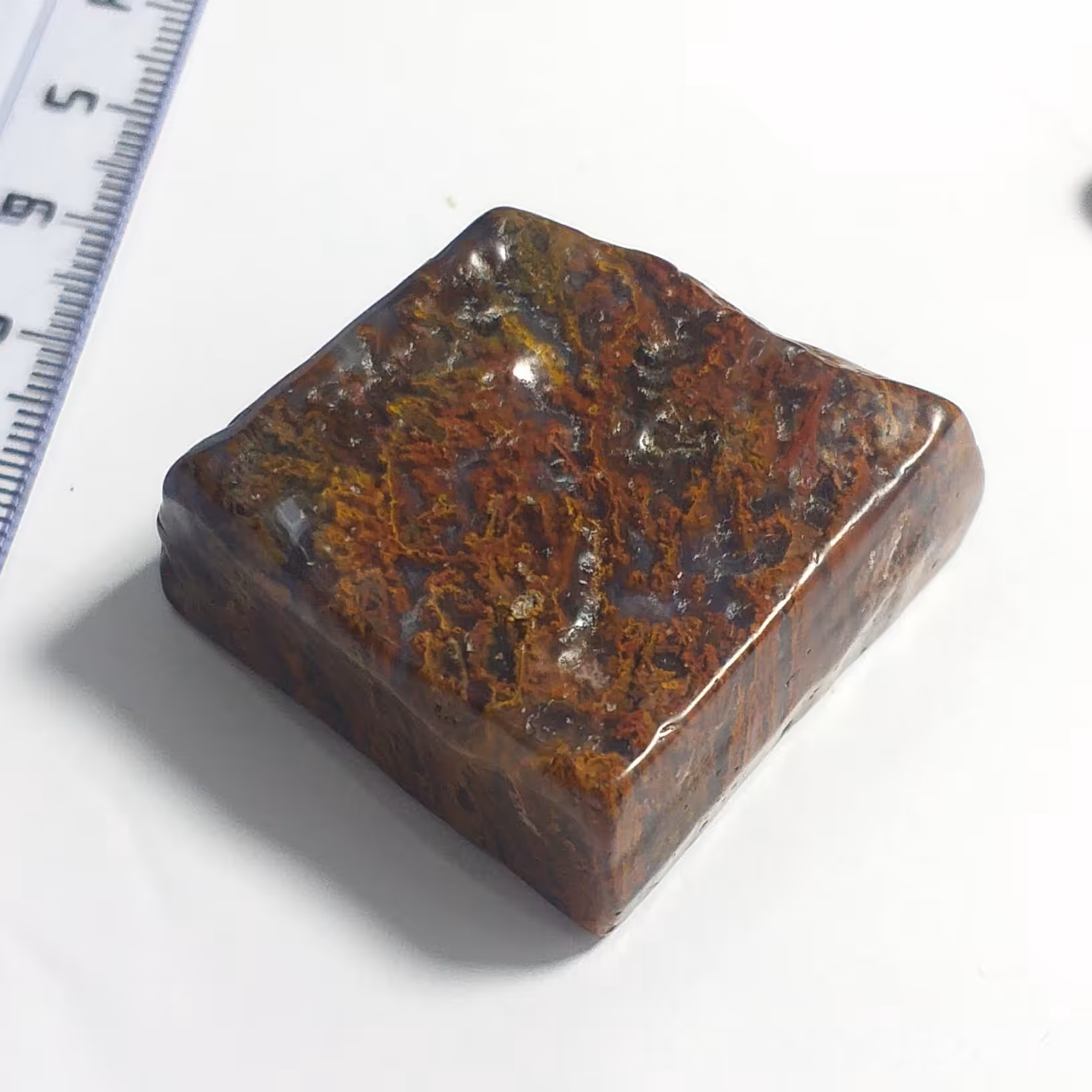 عقیق آتشین درجه 1 زیبا،خوشطرح و رنگ با کیفیت عالی