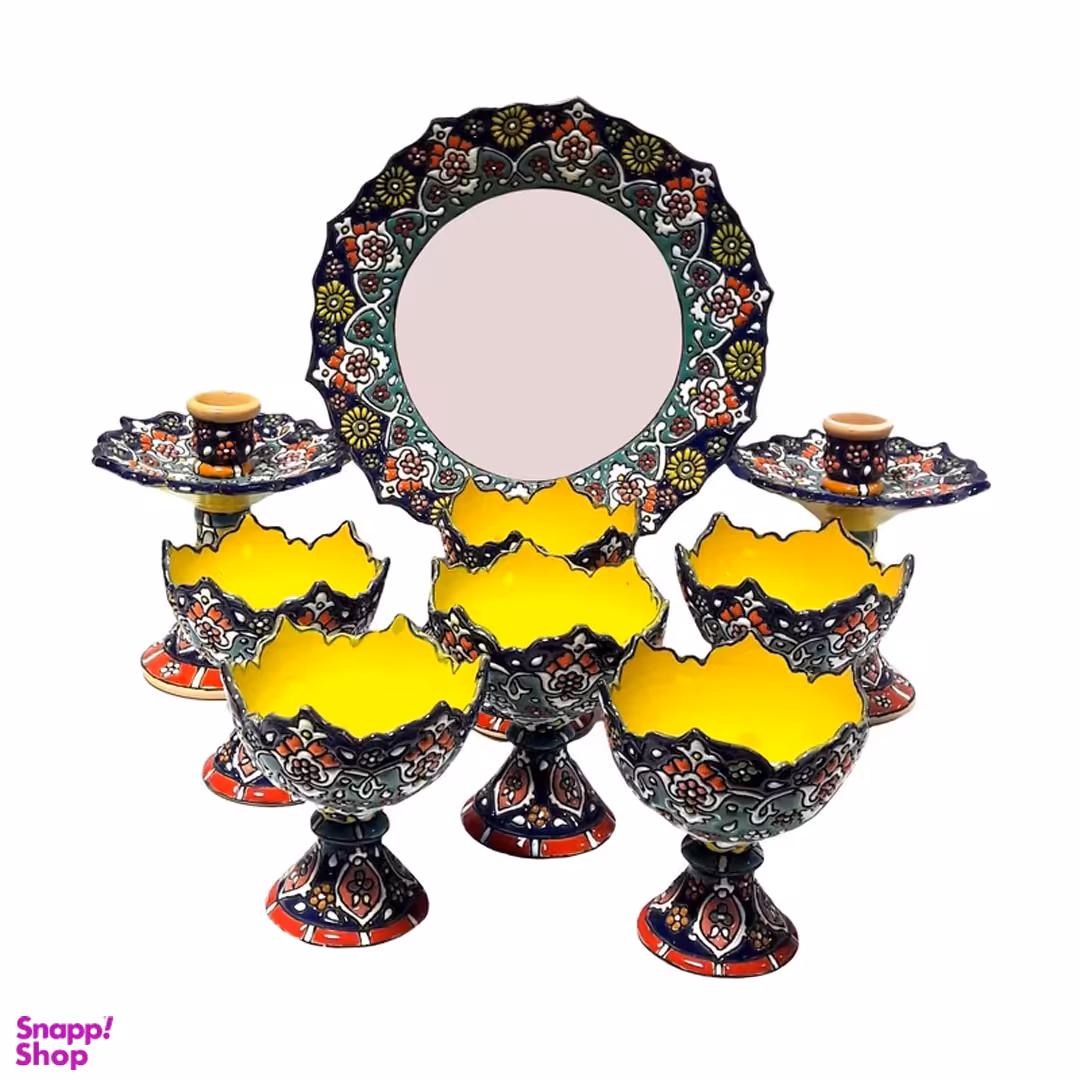 ست 9 تکه هفت سین میناکاری کد 9009