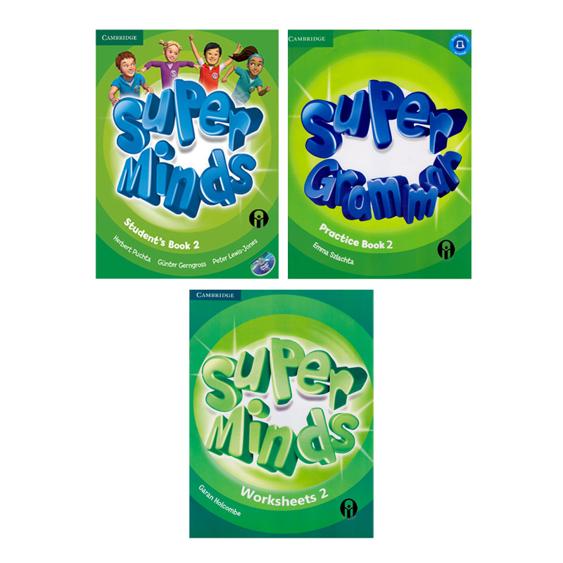 کتاب Super Minds 2 اثر جمعی از نویسندگان انتشارات الوندپویان سه جلدی