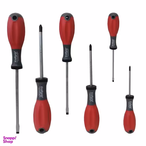 مجموعه 6 عددی پیچ گوشتی کرفت گریپ مدل 3K-500