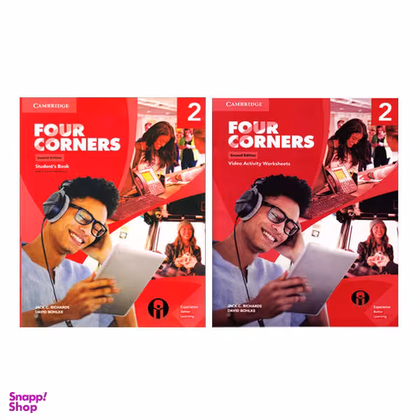 کتاب Four Corner 2 Second Edition اثر Jack C. Richards And David Bohlke نشر الوند پویان 2 جلدی