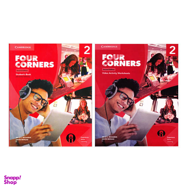 کتاب Four Corner 2 Second Edition اثر Jack C. Richards And David Bohlke نشر الوند پویان 2 جلدی
