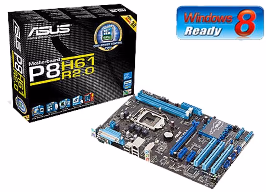 مادربرد ایسوس مدل پی8 اچ61 آر 2.0