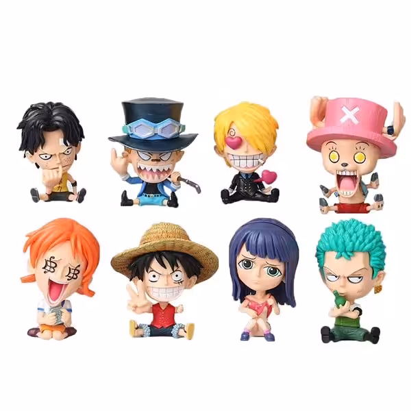 فیگور مدل One Piece کد 10 بسته هشت عددی