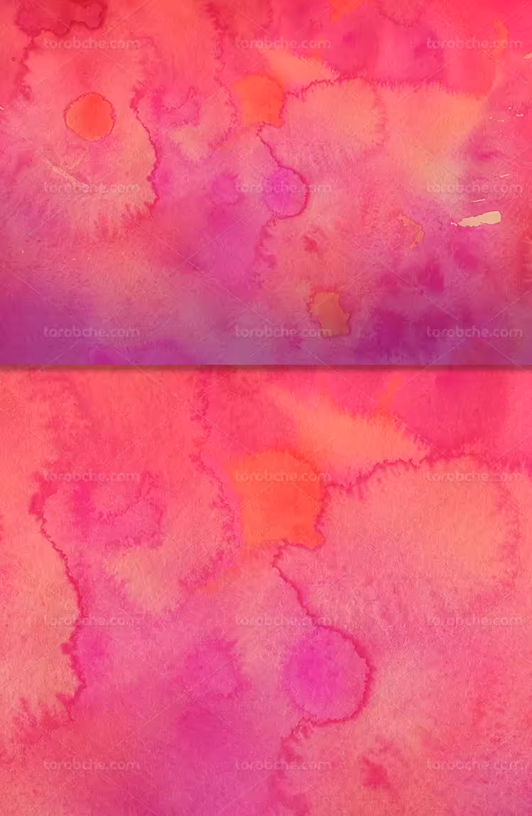 عکس زمینه صورتی طرح آبرنگ | گرافیک با طعم تربچه