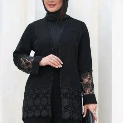 مانتو مجلسی مدل مزونی (سایز بزرگ قابل سفارش است)